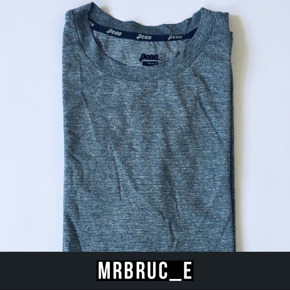 Penn Athletic T-Shirt Heather Navy  (M)